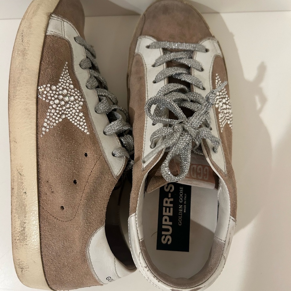 Golden Goose suede superstar